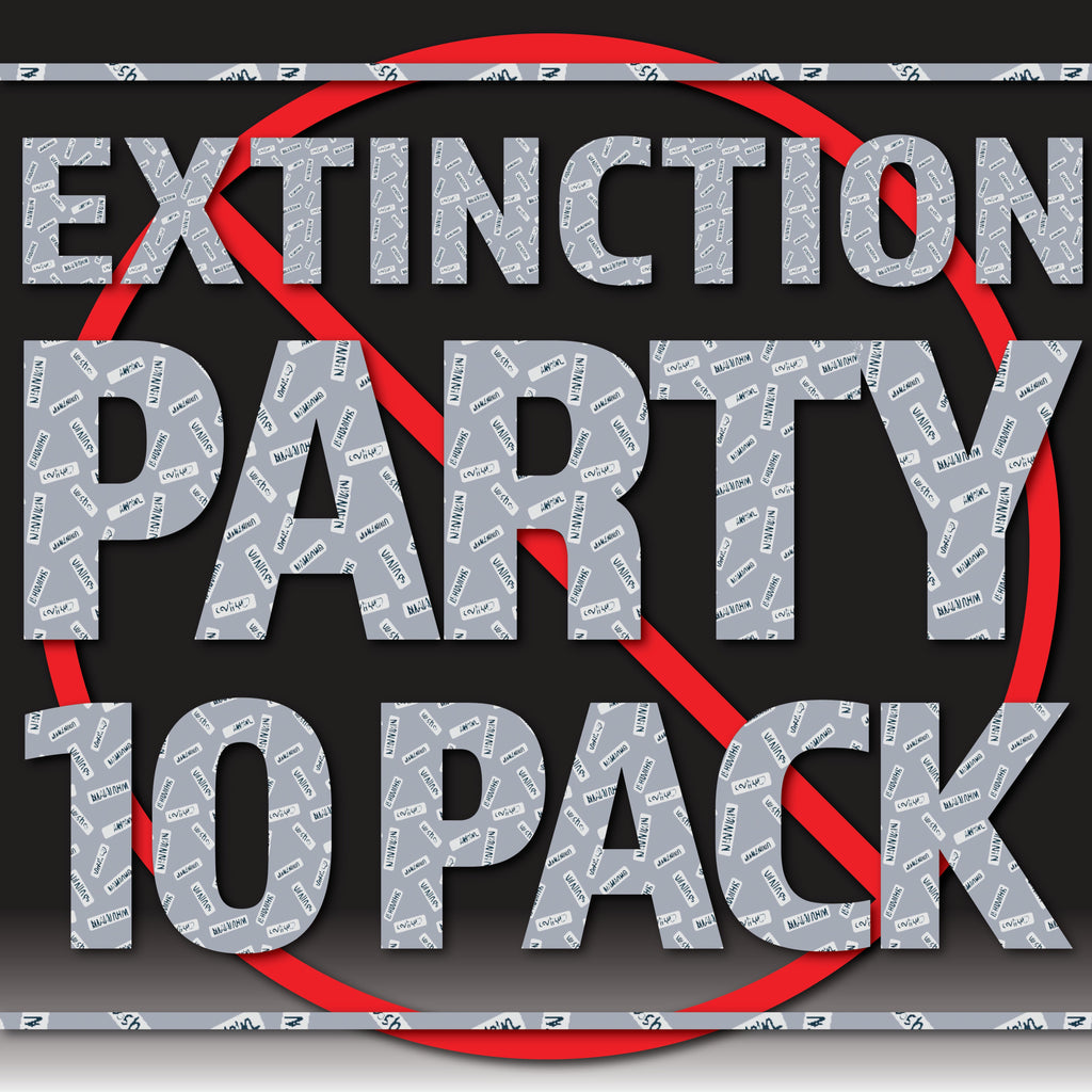The Extinction Party – 10 Sticker Pack